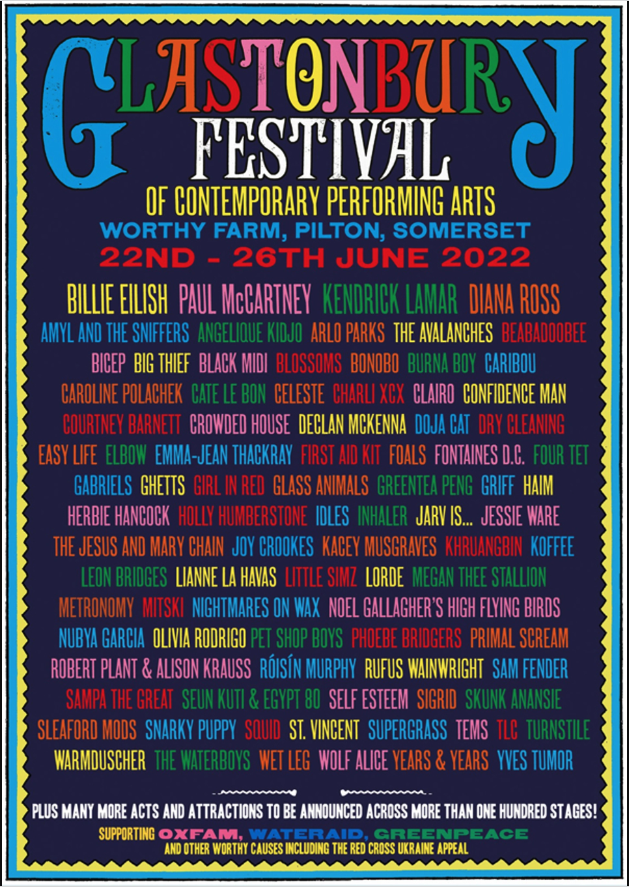 Paul Headlines Glastonbury 2022 The Beatles